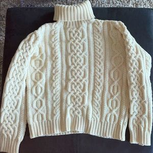 ✨Paul James cream turtle neck sweater✨